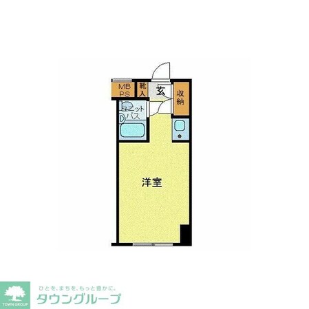 ハローレジデンス西葛西の物件間取画像